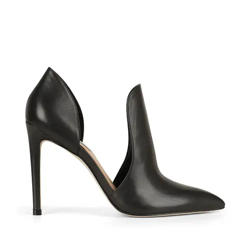 Scarpin Lady Couro Preto