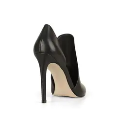 Scarpin Lady Couro Preto