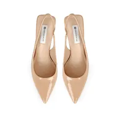 Scarpin Salem Verniz Nude