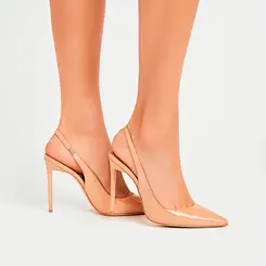Scarpin Salem Verniz Nude
