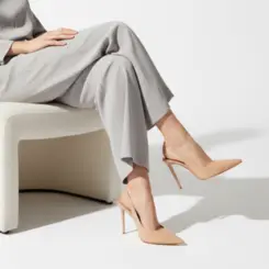 Scarpin Salem Verniz Nude
