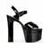 Sandalia Plataforma Zoe Verniz Preto