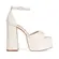 Sandalia Sally Couro Off White