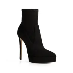 Bota Karen Camurça Preto