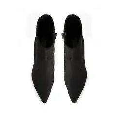 Bota Karen Camurça Preto