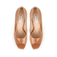 Peep Toe Giorgia Caramelo