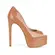 Peep Toe Giorgia Caramelo