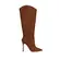 Bota Victoria Couro Nobuck Marrom