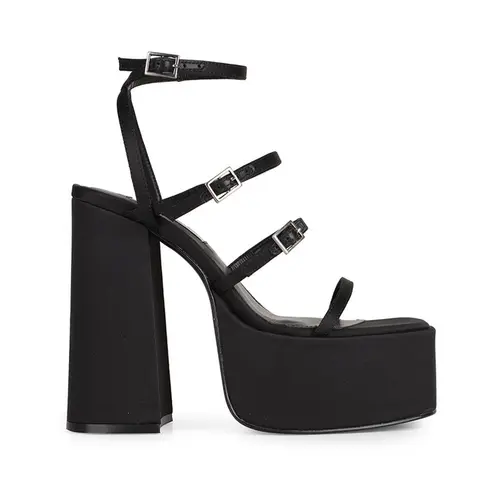 Sandalia Plataforma Pietra Preto