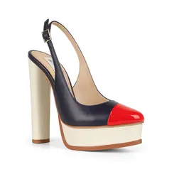 Plataforma Olivia Couro Multi