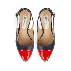 Plataforma Olivia Couro Multi