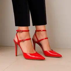 Scarpin Miranda Verniz Vermelho