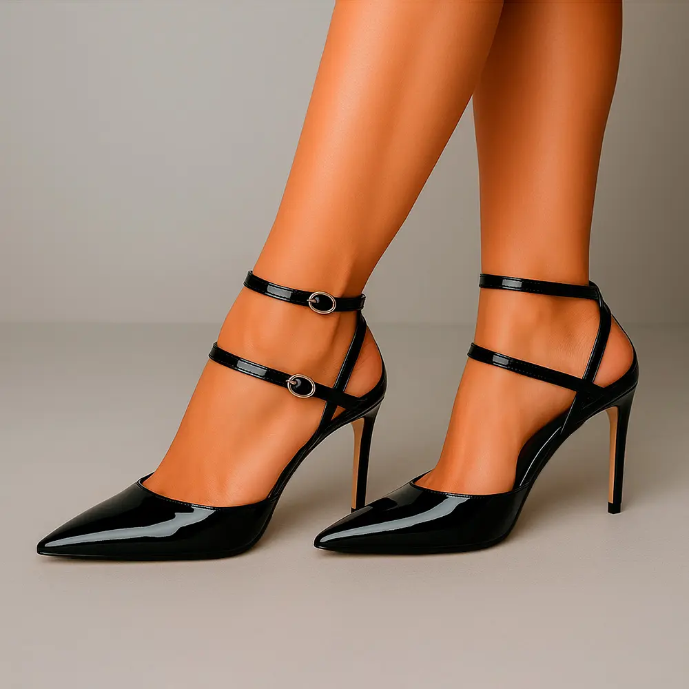 春&ミラディ/NOIR SP PSA10 Scarpin Miranda Verniz Preto | Scarpin de Luxo | Cocco Miami