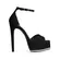 Sandalia Plataforma Amelie Couro Nobuck Preto