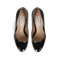 Plataforma Tiffany Verniz Preto