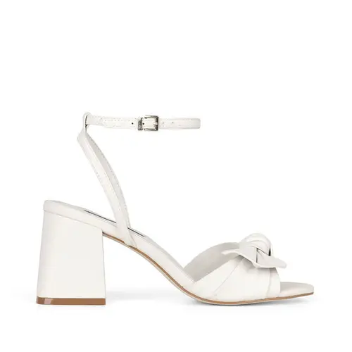 Sandalia Angel Couro Off White