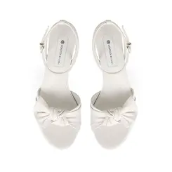 Sandalia Angel Couro Off White