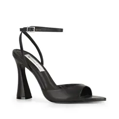 Sandalia Estella Couro Preto