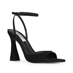 Sandalia Estella Couro Nobuck Preto