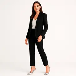 Scarpin Grace Couro Prata