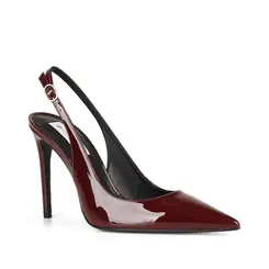 Scarpin Fran Verniz Cereja