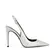 Scarpin Fran Couro Cinza