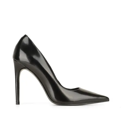 Scarpin Deborah Couro Preto