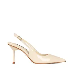 Scarpin Erika Verniz Off White