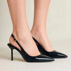 Scarpin Erika Verniz Preto