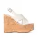 Plataforma Celine Couro Branco