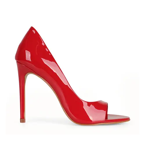 Scarpin Eleanor Verniz Vermelho