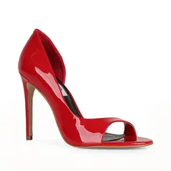 Scarpin Eleanor Verniz Vermelho