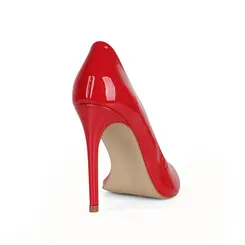Scarpin Eleanor Verniz Vermelho