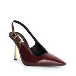 Scarpin Slingback Aurora Cereja