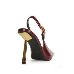 Scarpin Slingback Aurora Cereja