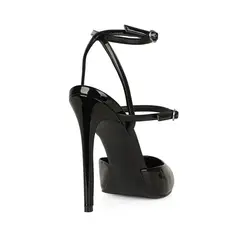 Scarpin Miranda Verniz Preto Pronta Entrega