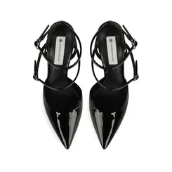 Scarpin Miranda Verniz Preto Pronta Entrega