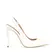 Scarpin Salem Verniz Branco Pronta Entrega