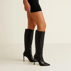 Bota Rachel Couro Preto