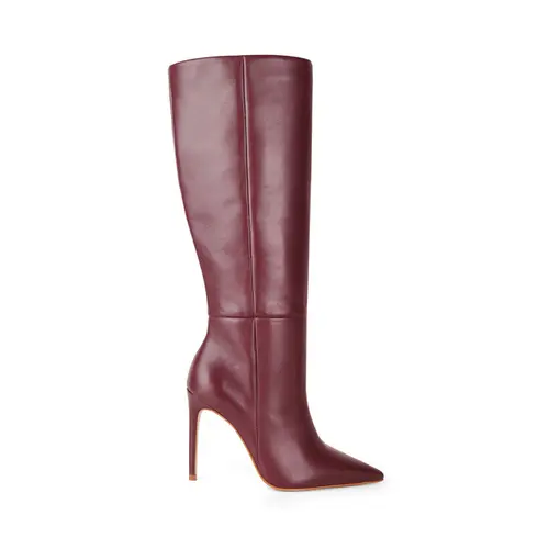 Bota Rachel Couro Cereja