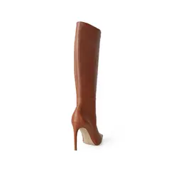 Bota Rachel Couro Cereja
