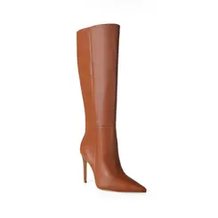 Bota Rachel Couro Amendoa