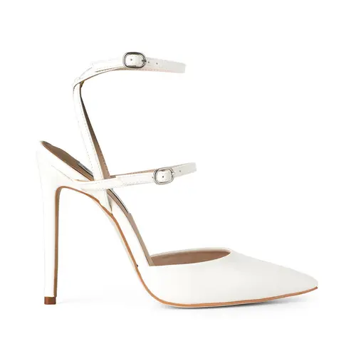Scarpin Miranda Verniz Branco