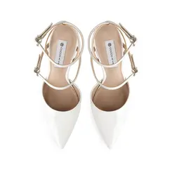 Scarpin Miranda Verniz Branco
