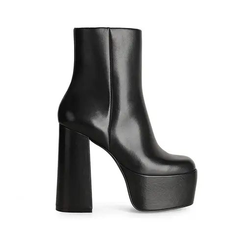 Bota Chloe Couro Preto