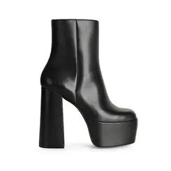 Bota Chloe Couro Preto