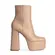 Bota Chloe Couro Nude