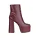 Bota Chloe Couro Cereja