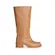 Bota Sarah Couro Amendoa