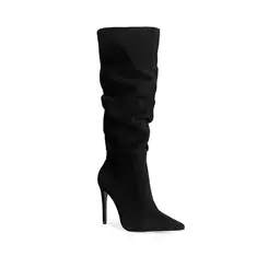 Bota Rebecca Suede Preto